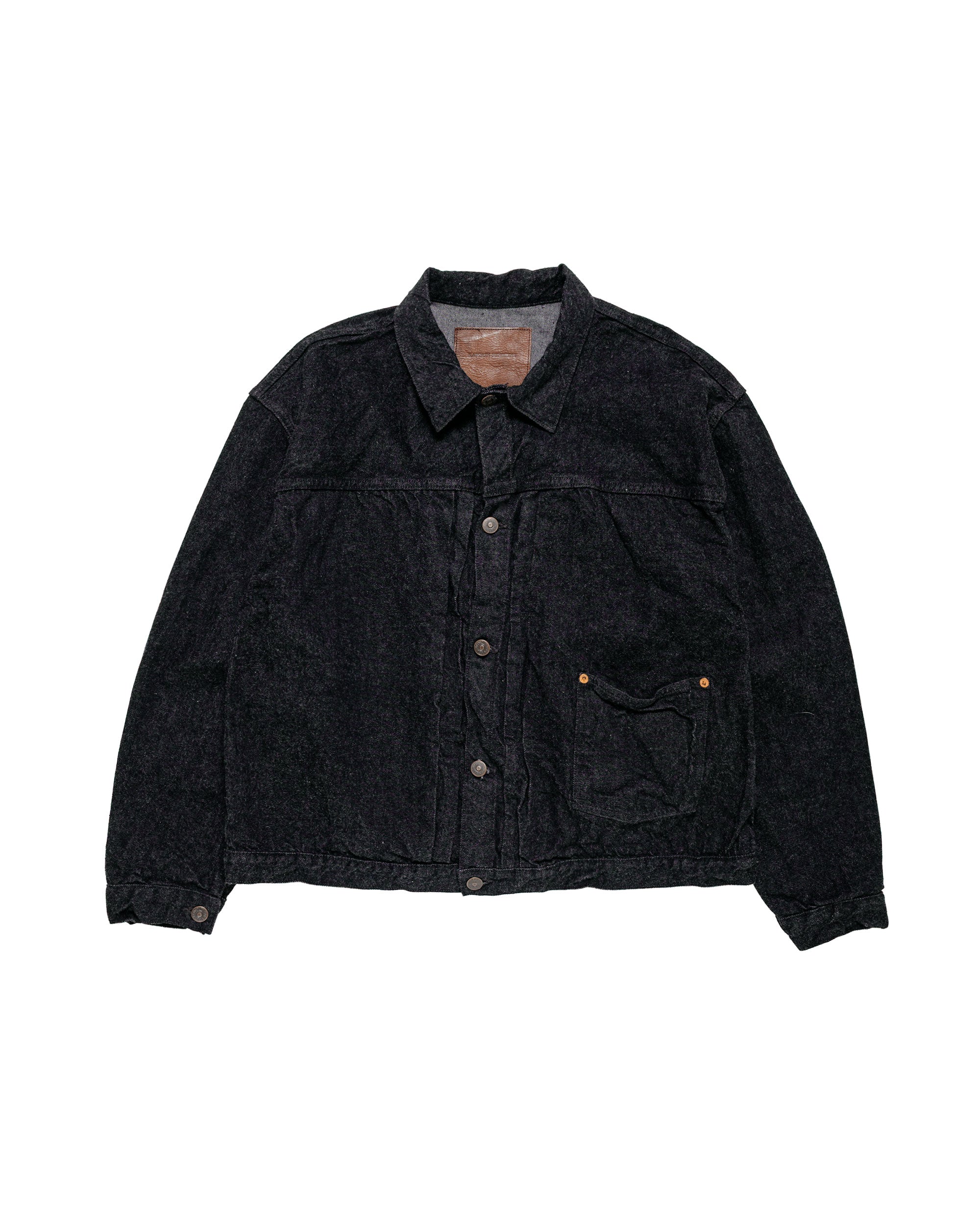 KAPTAIN SUNSHINE Cotton Knit Skipper Shirt Dark Navy