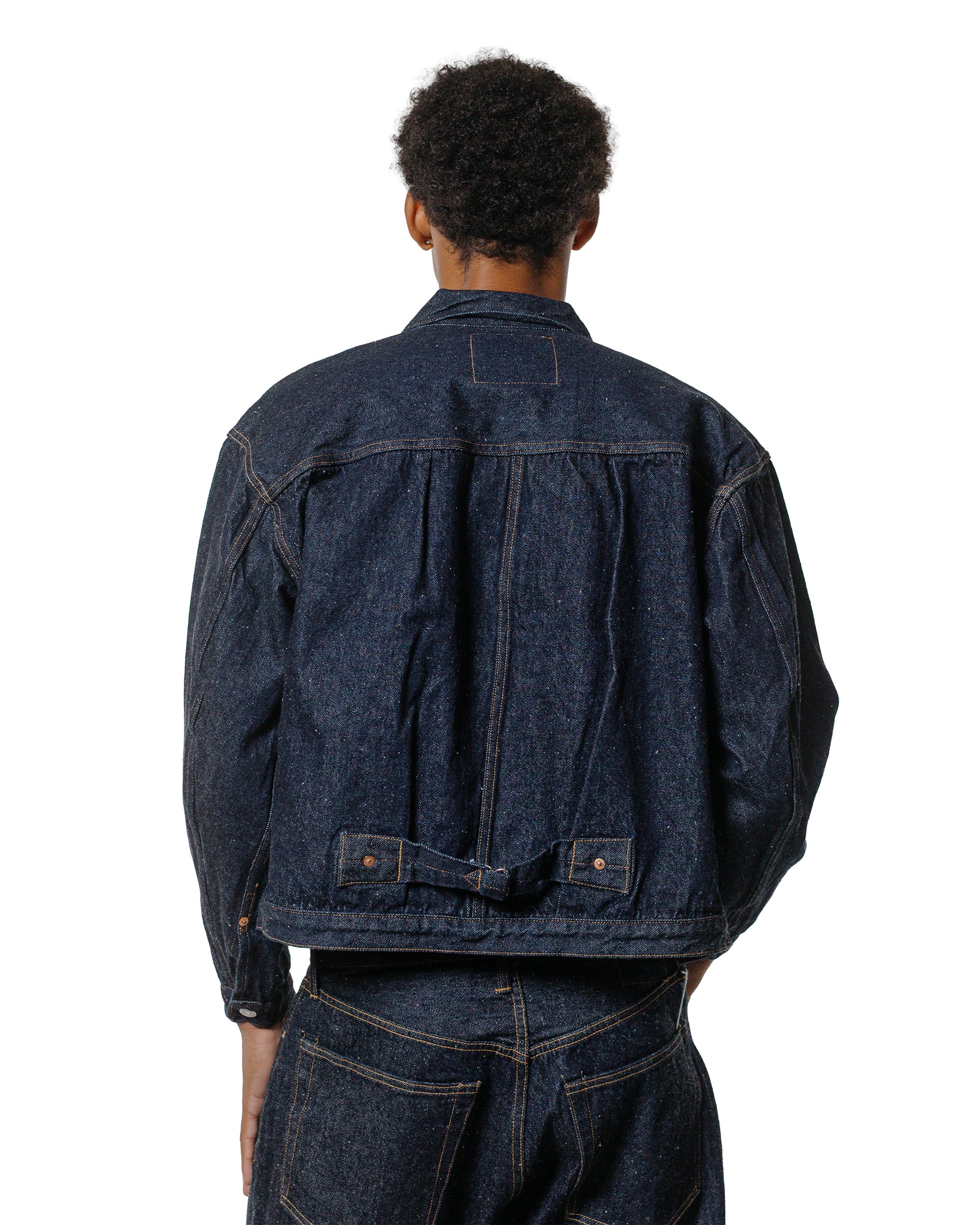 【KAPTAIN SUNSHINE】Denim Tracker 1PJacket KAPTAIN SUNSHINE | Denim Tracker 1P Jacket Indigo One Wash | MEADOW