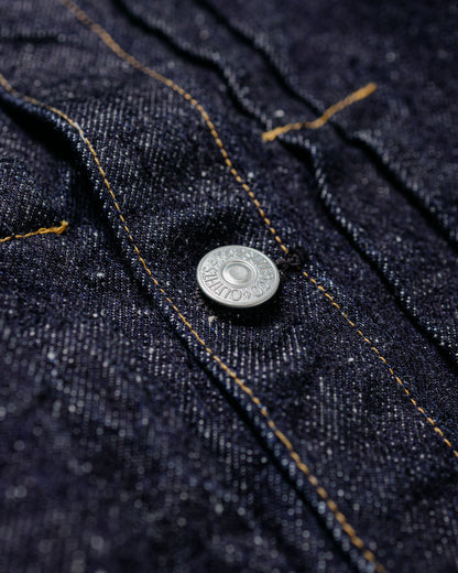 KAPTAIN SUNSHINE Denim Tracker 1P Jacket Indigo One Wash