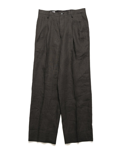 KAPTAIN SUNSHINE Shoecut Slacks Ink Black