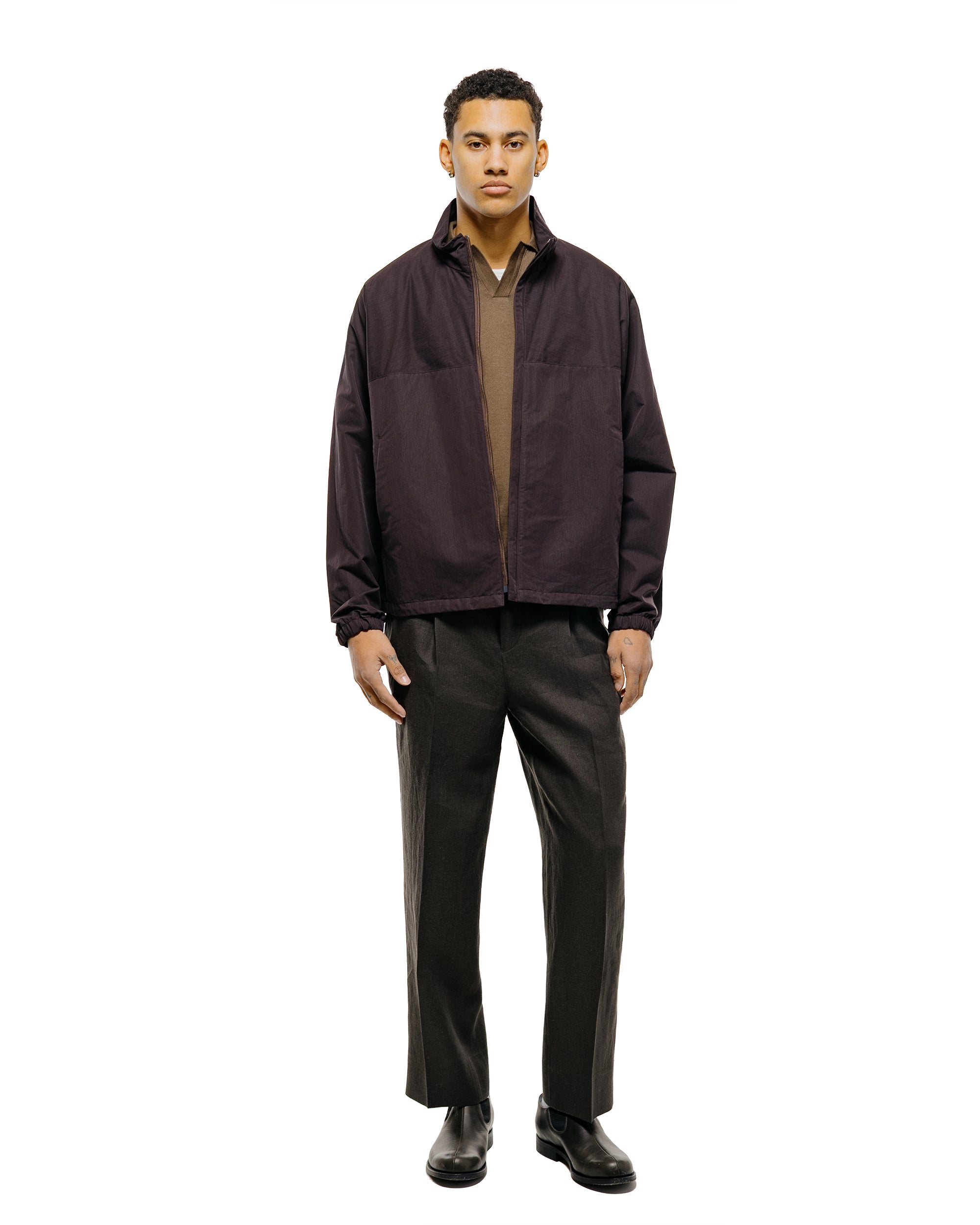 KAPTAIN SUNSHINE Shoecut Slacks Ink Black