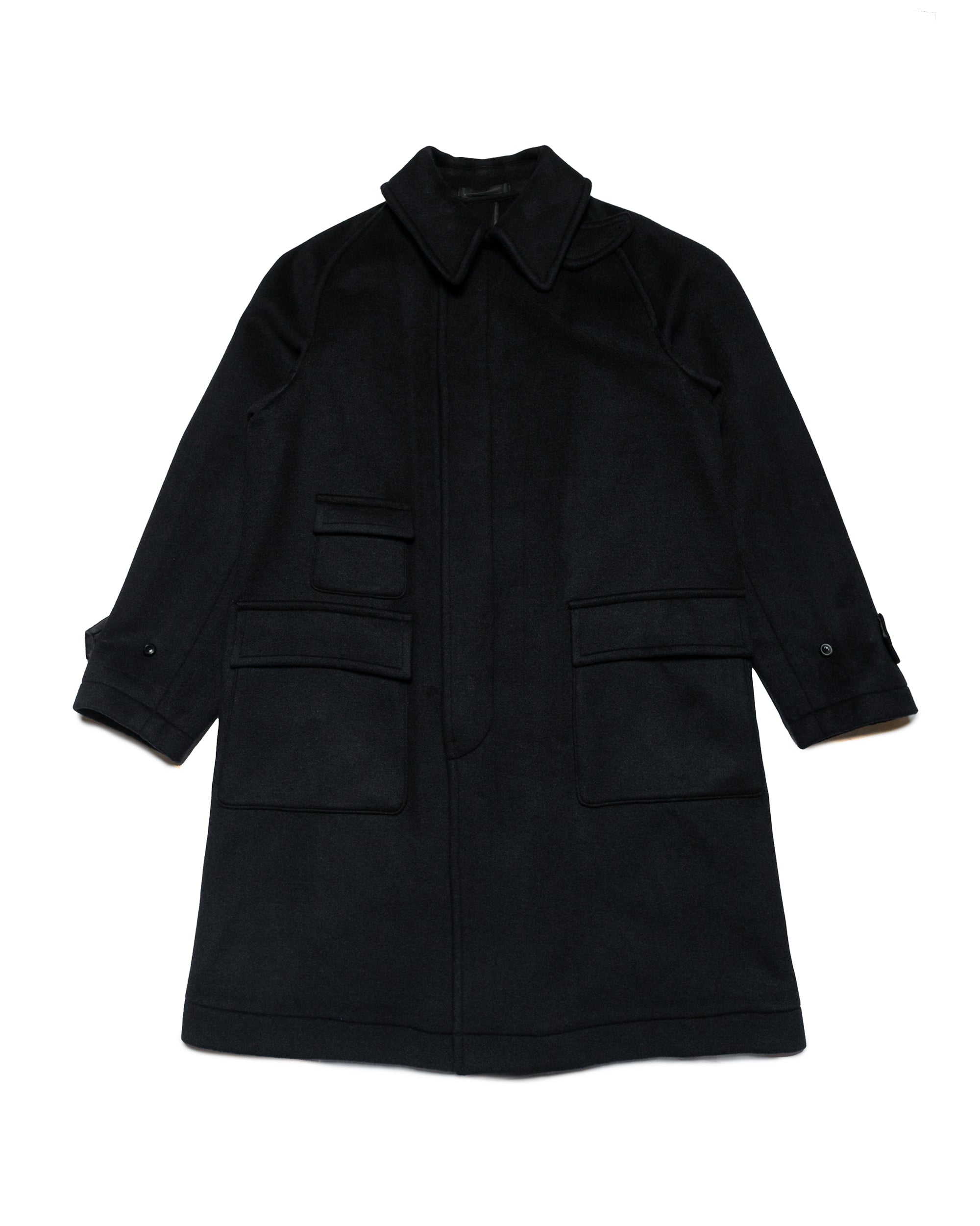 KAPTAIN SUNSHINE Traveller Coat Top Black