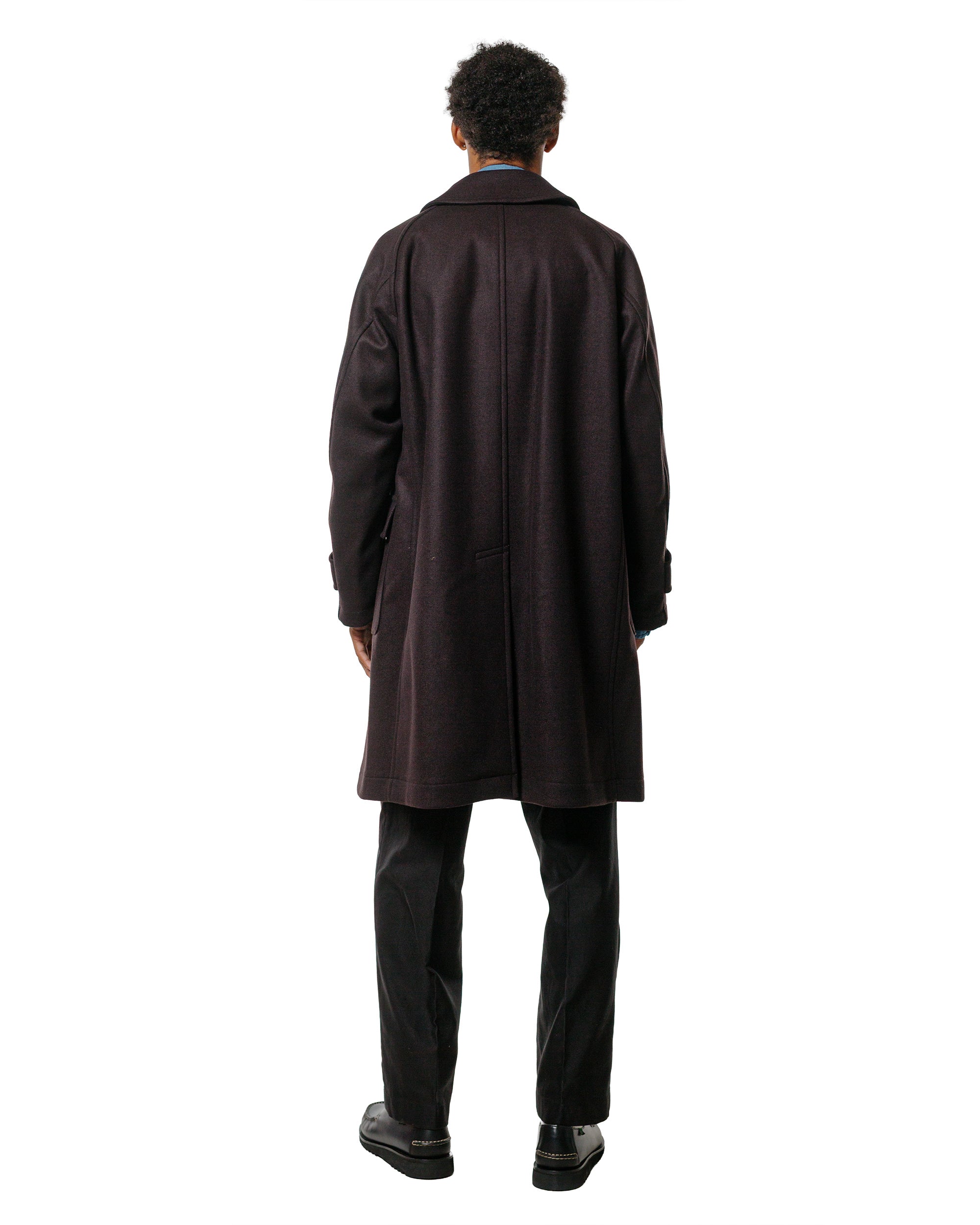 KAPTAIN SUNSHINE Traveller Coat Top Brown