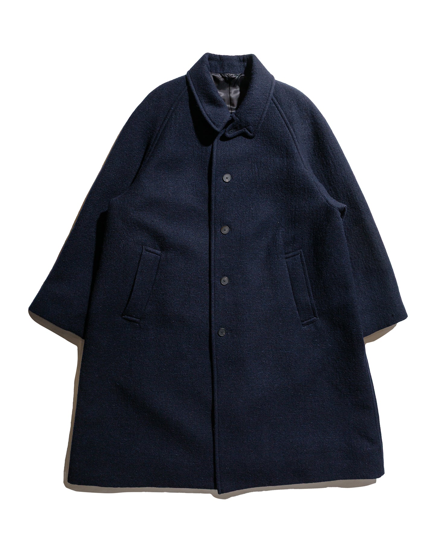 KAPTAIN SUNSHINE Umbrella Coat Navy