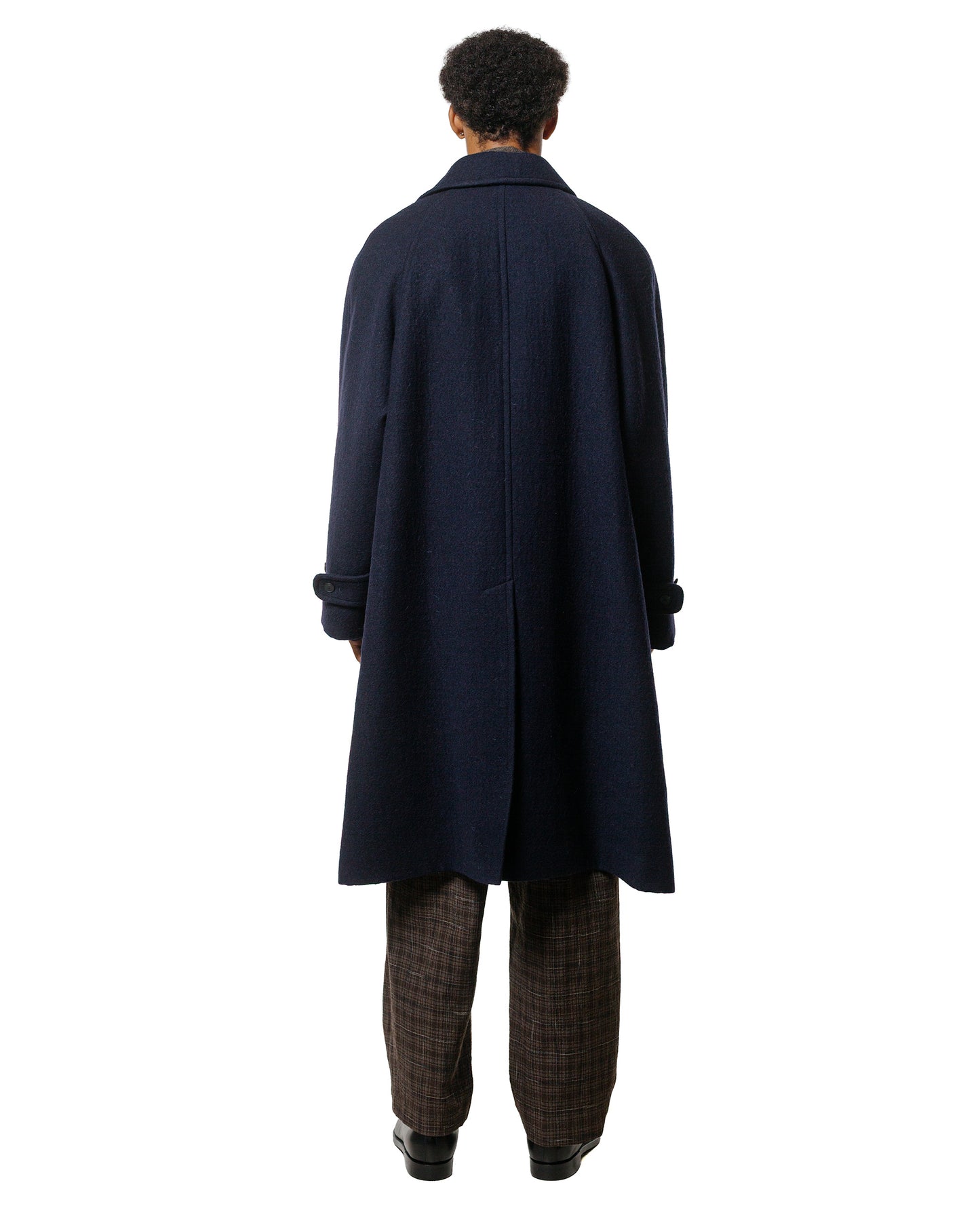 KAPTAIN SUNSHINE Umbrella Coat Navy
