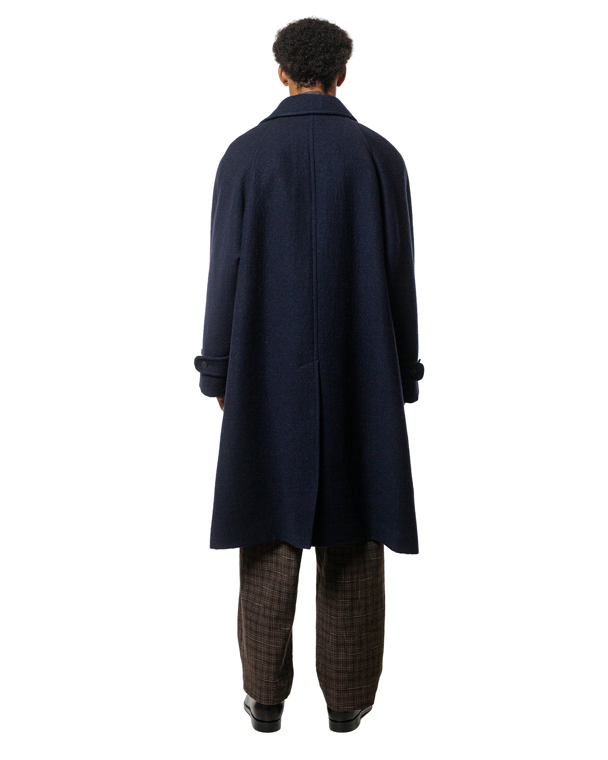 KAPTAIN SUNSHINE Umbrella Coat Navy