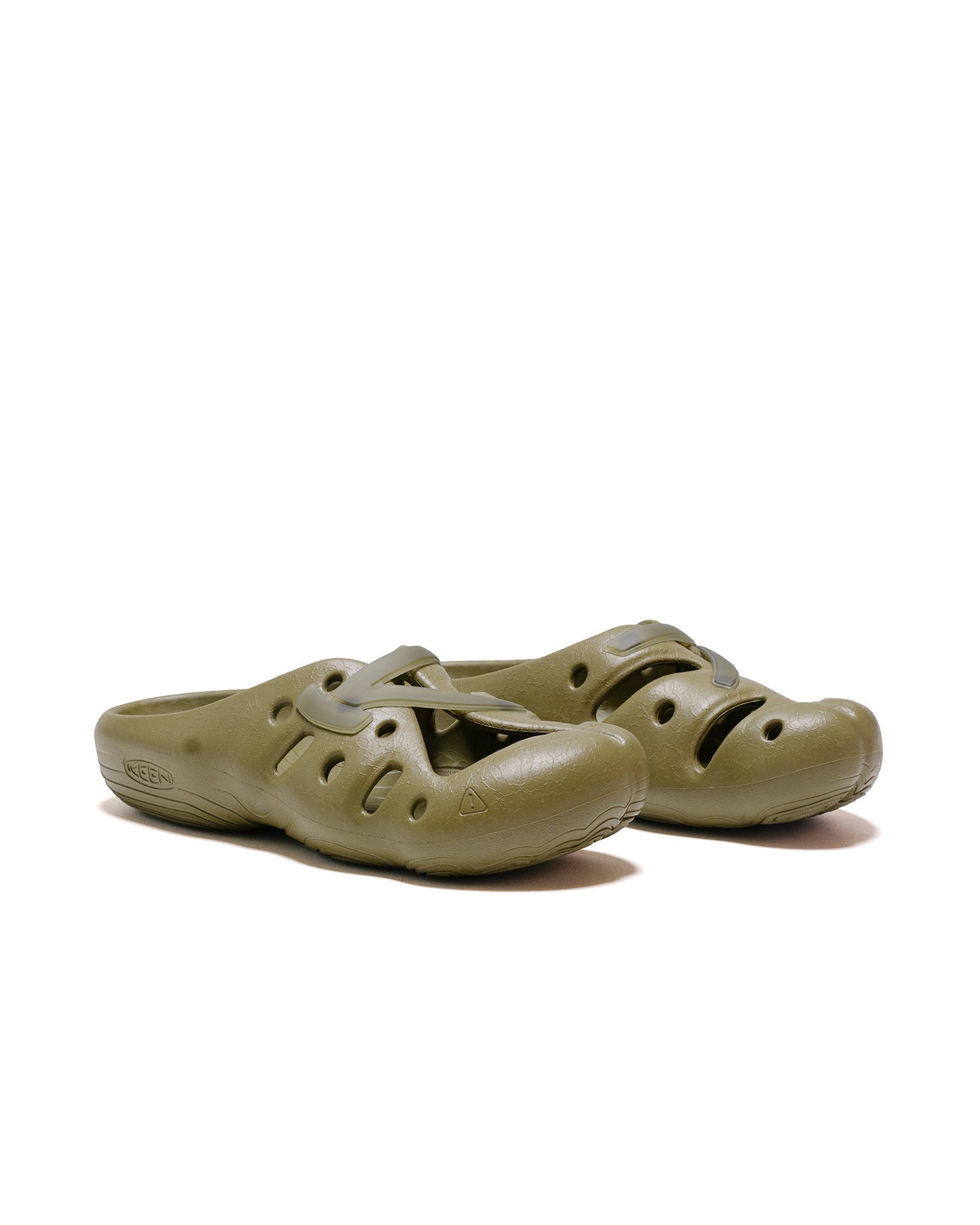 KEEN Yogeez Clog Martini Olive side