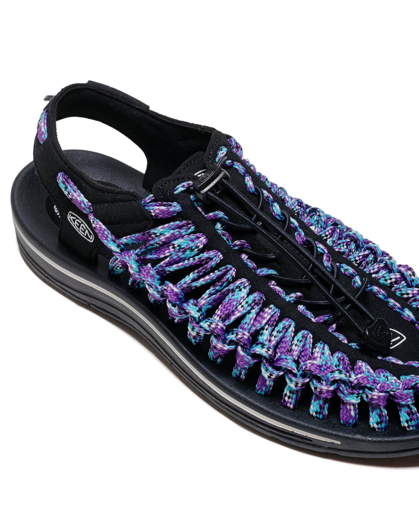 KEEN x Bamboo Shoots UNEEK Black/Tillandsia Purple close