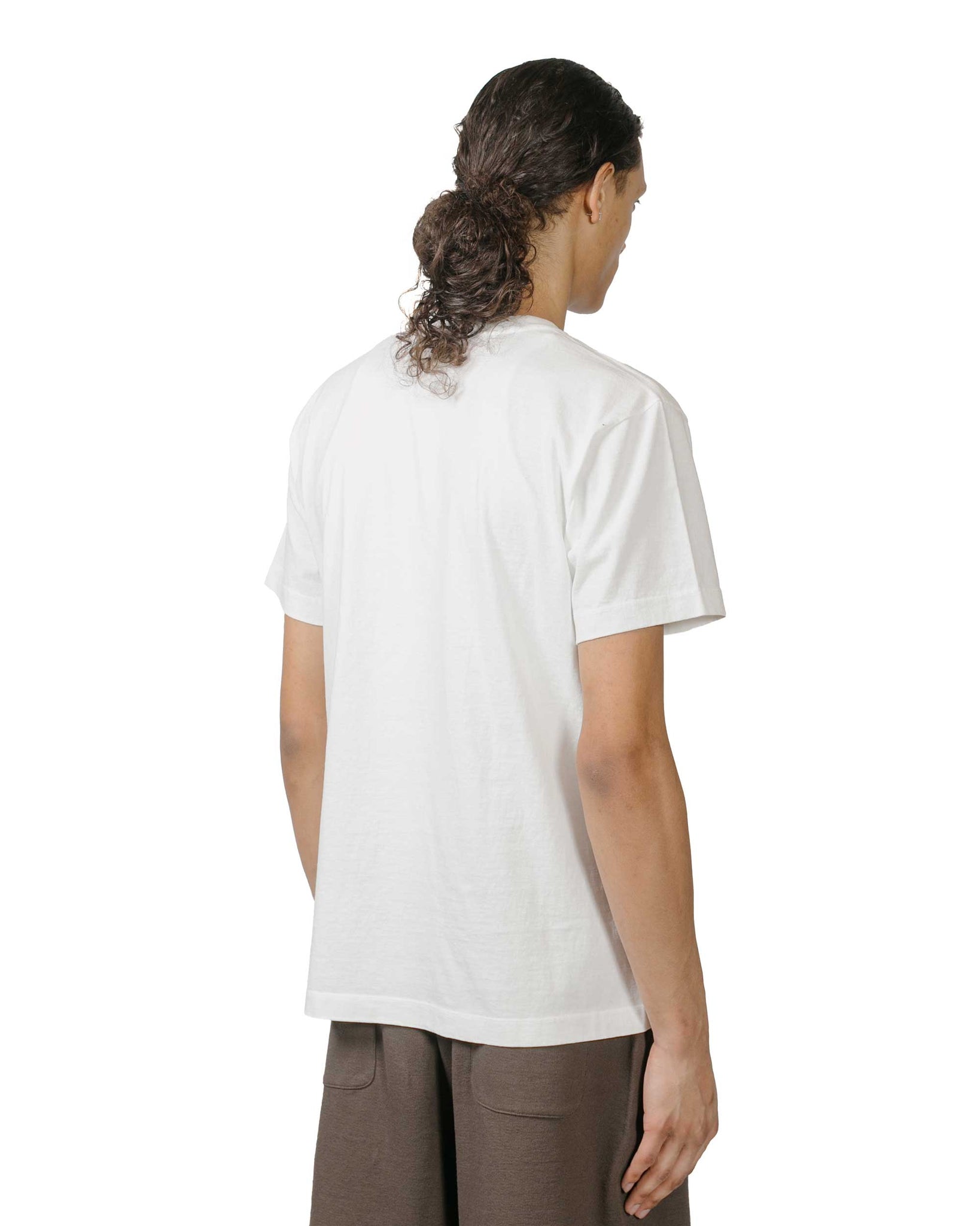 Lady White Co. Balta Pocket T-Shirt White model back