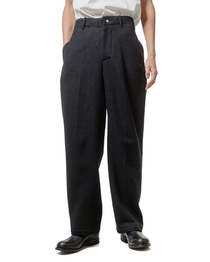 Lady White Co. Crater Wool Trouser Black