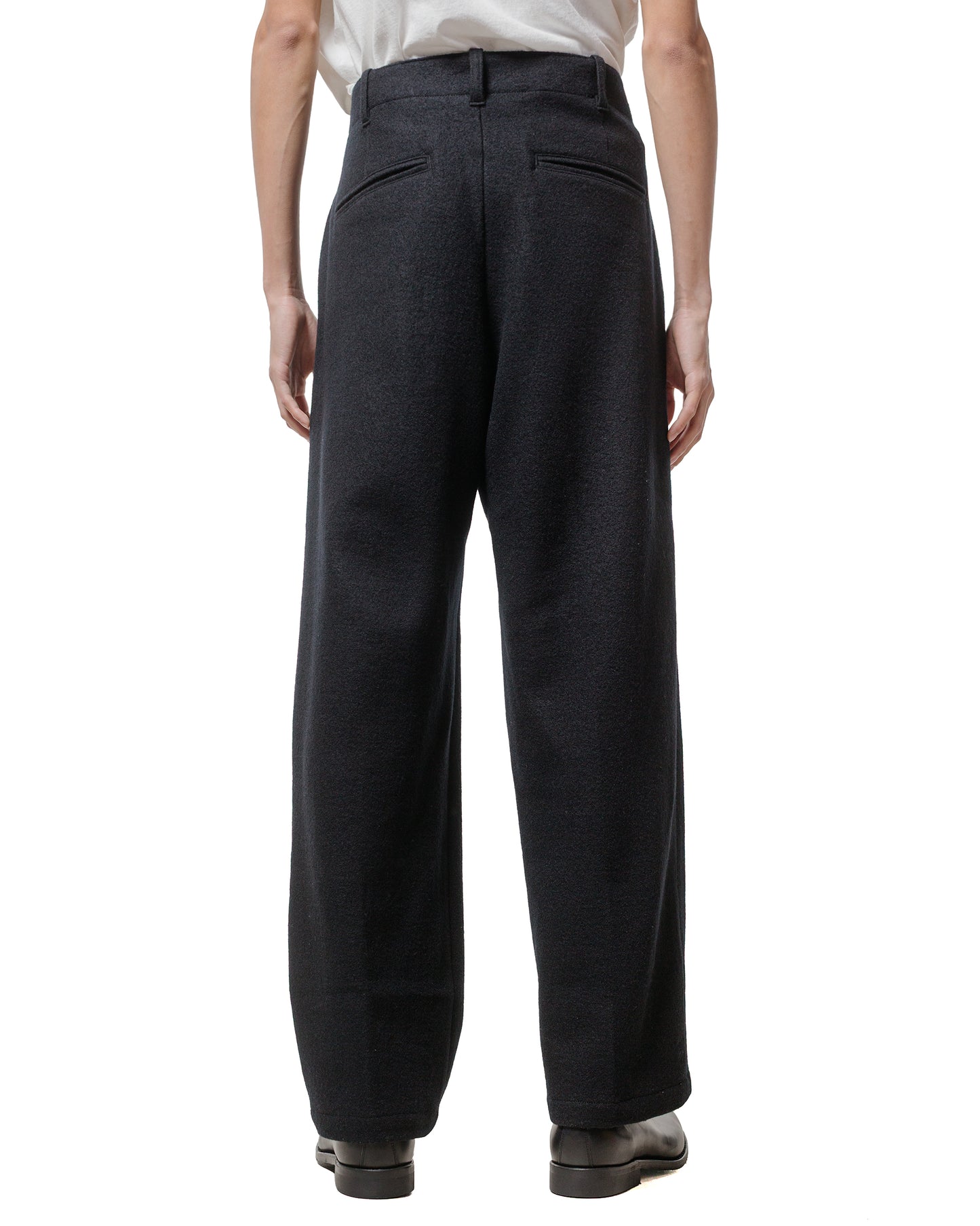 Lady White Co. Crater Wool Trouser Black