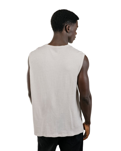 lost & found Lady White Co. Lady White Co. Gauze Sleeveless T-Shirt Solar Grey