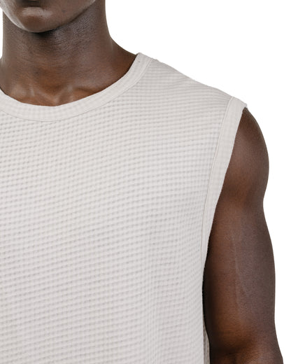 lost & found Lady White Co. Lady White Co. Gauze Sleeveless T-Shirt Solar Grey