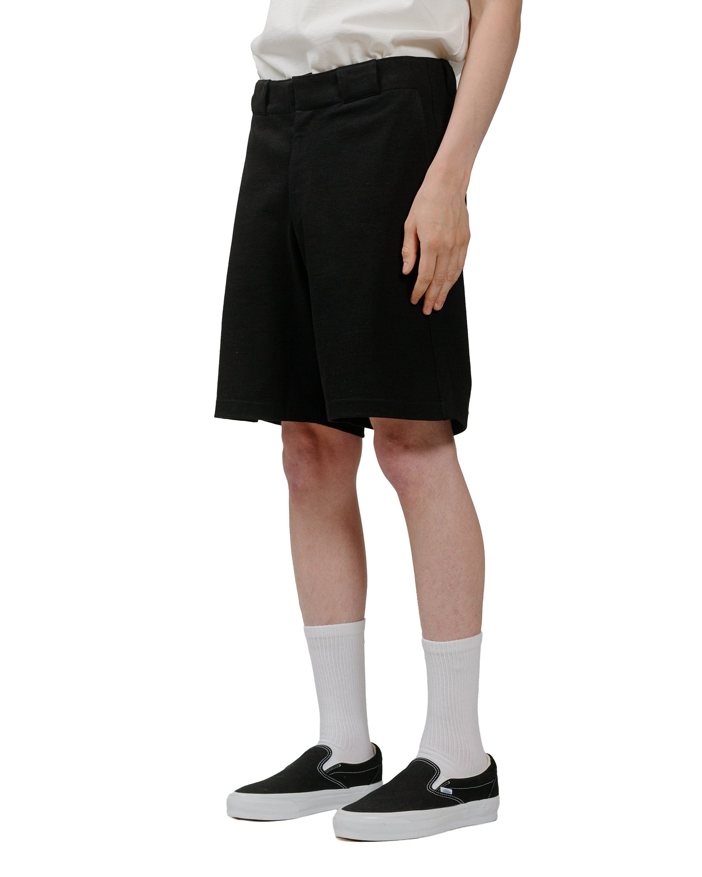 Lady White Co. Jersey Short Black model front