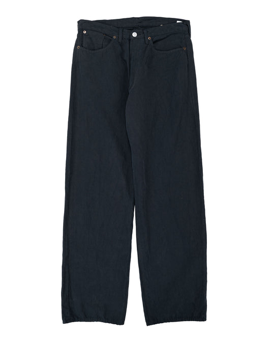 Lady White Co. KAPTAIN SUNSHINE Cotton Linen Pants Charcoal
