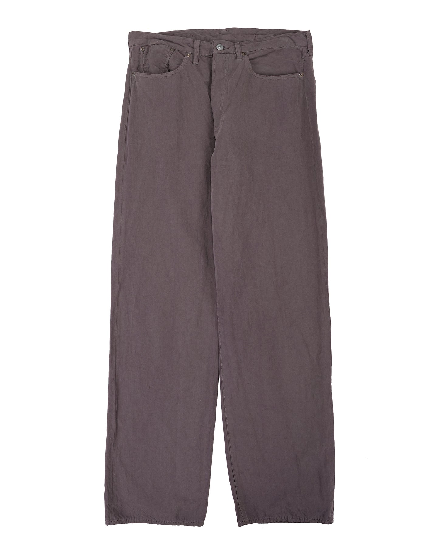 Lady White Co. KAPTAIN SUNSHINE Cotton Linen Pants Dust Grey