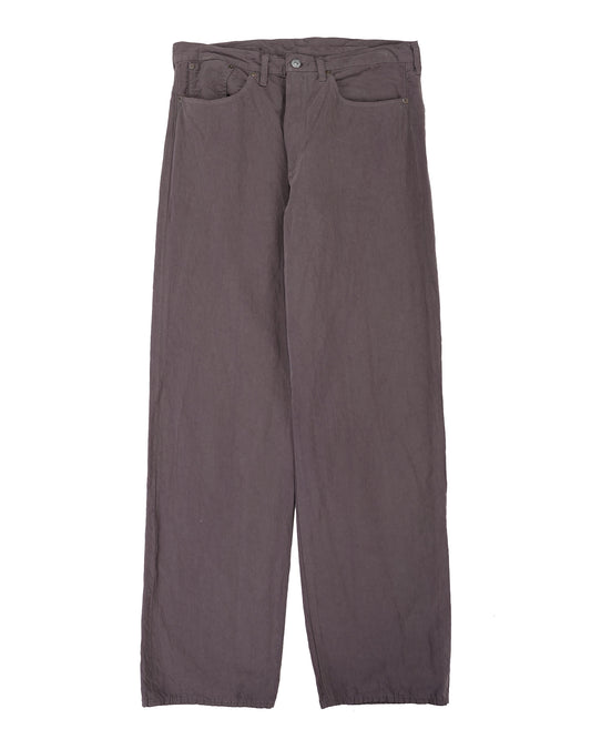 Lady White Co. KAPTAIN SUNSHINE Cotton Linen Pants Dust Grey
