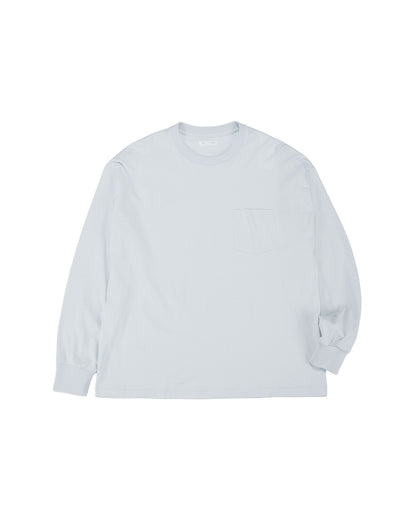 Lady White Co. KAPTAIN SUNSHINE L/S Stripe T-Shirt Baby Blue