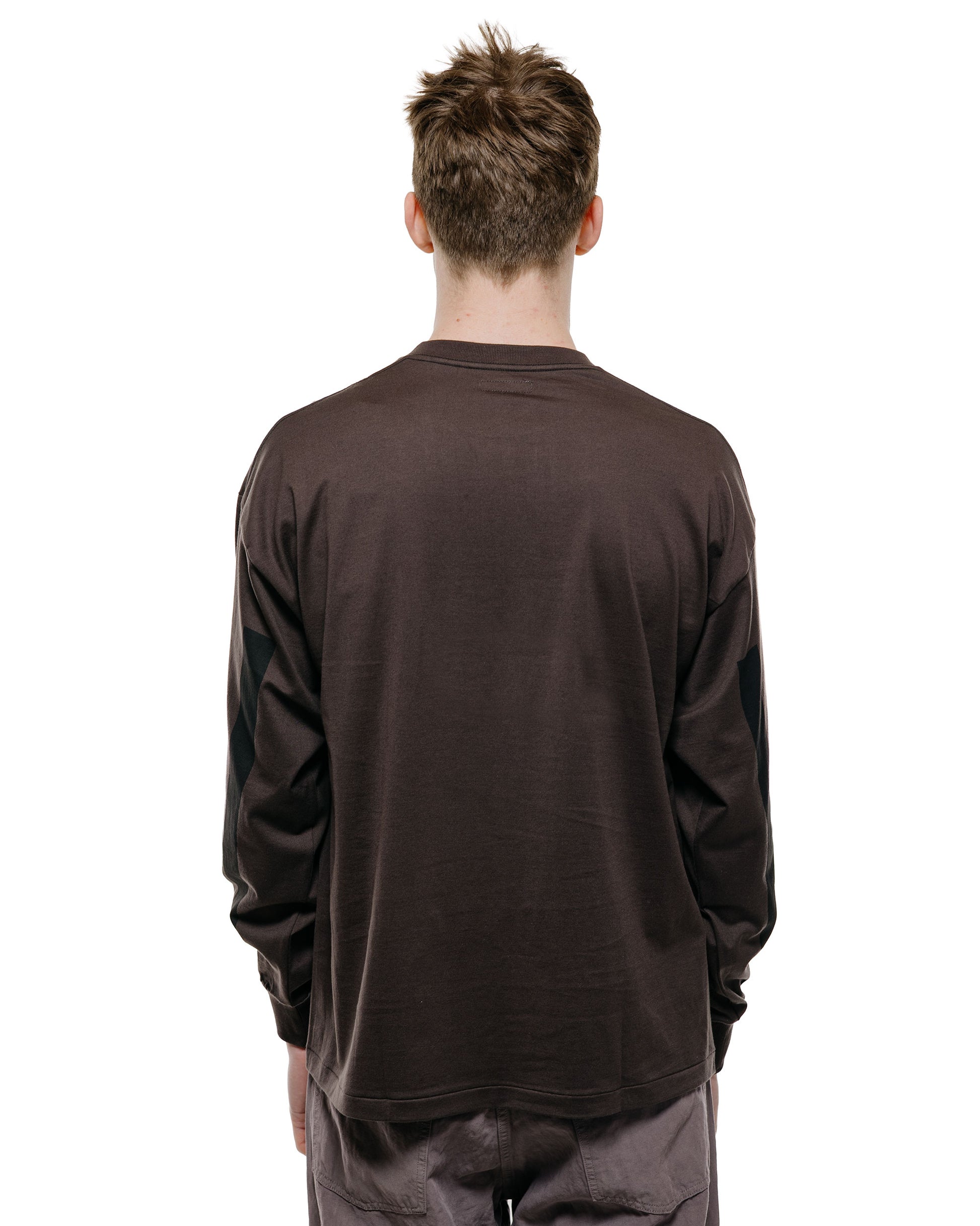 Lady White Co. KAPTAIN SUNSHINE L/S Stripe T-Shirt Grey