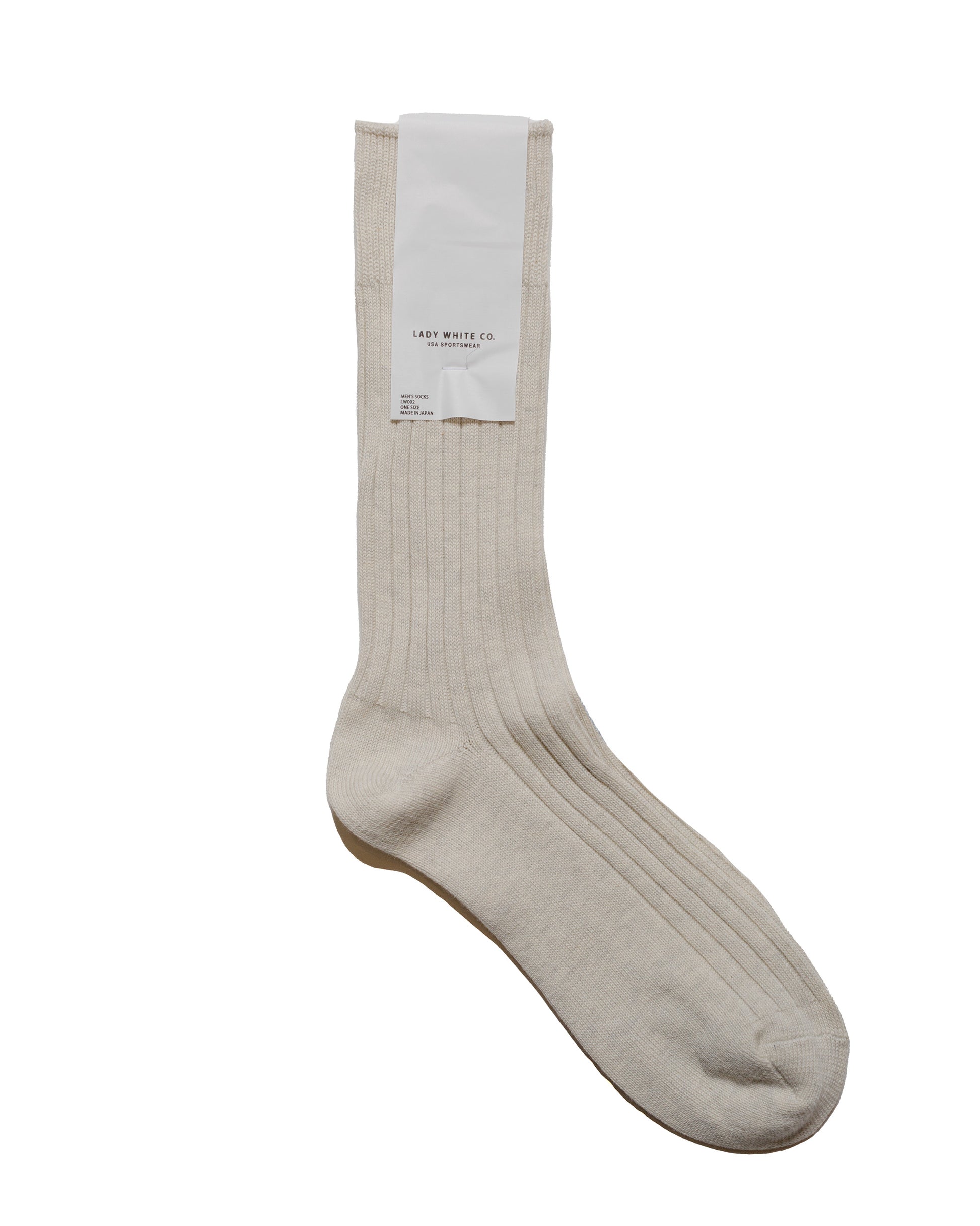 Lady White Co. LWC Sock Natural