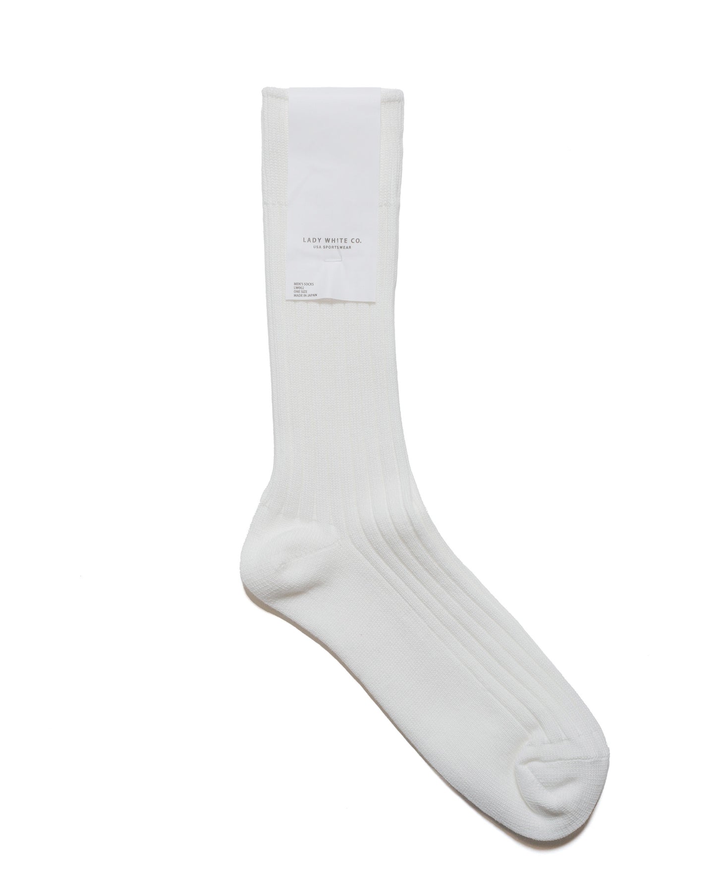 Lady White Co. LWC Sock White