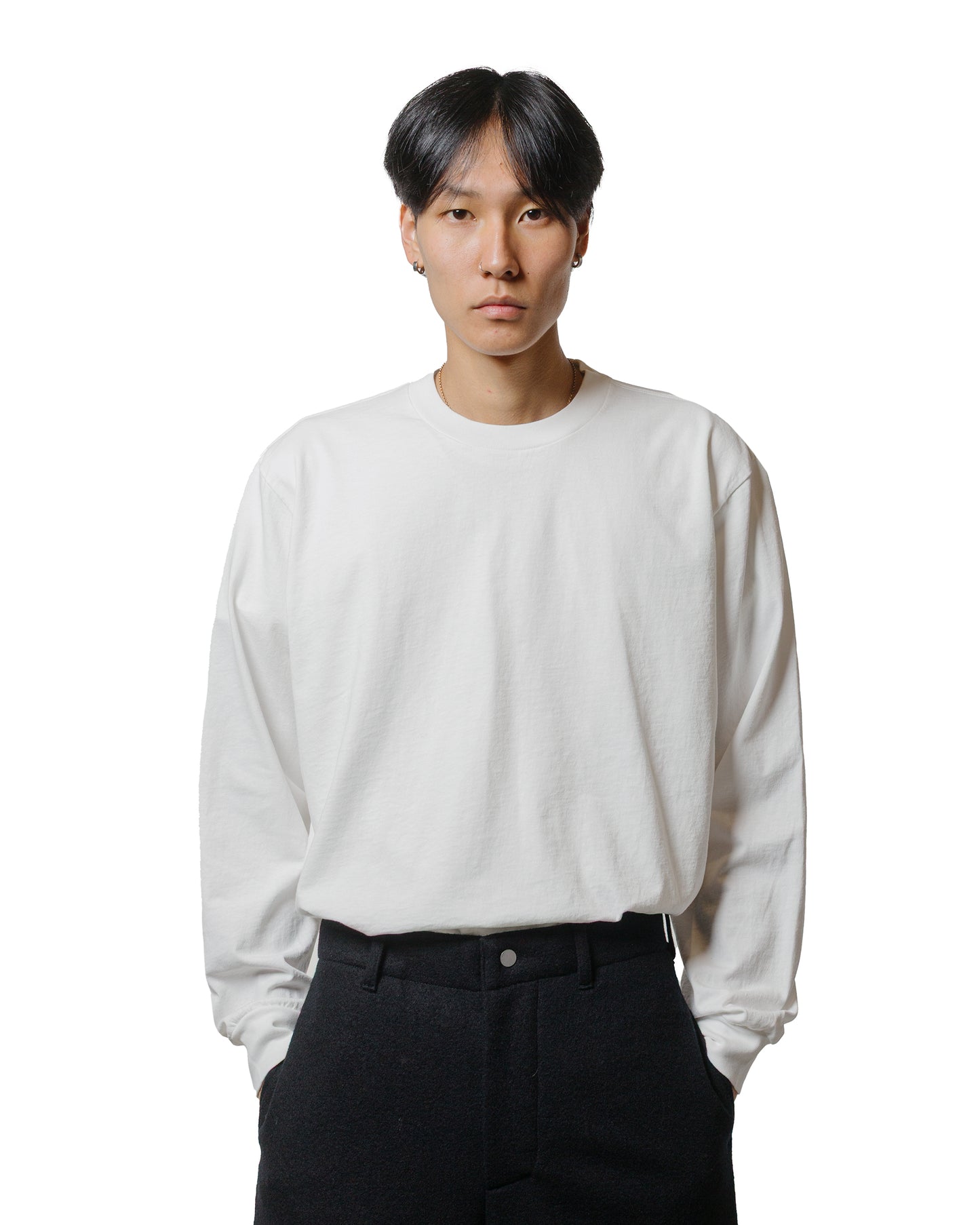 Lady White Co. L/S Municipal T-Shirt White