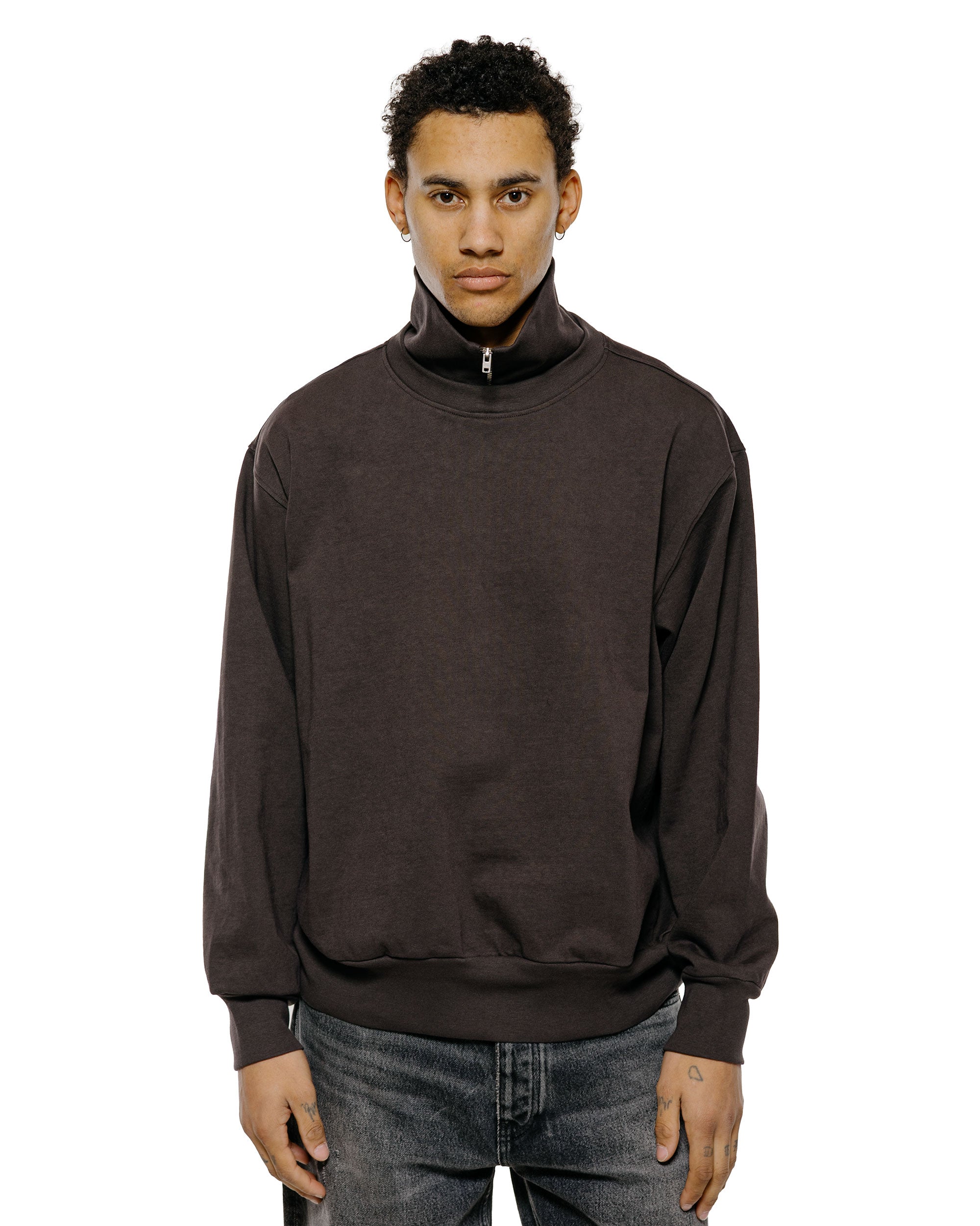 Lady White Co. Layered 1/4 Zip Timber