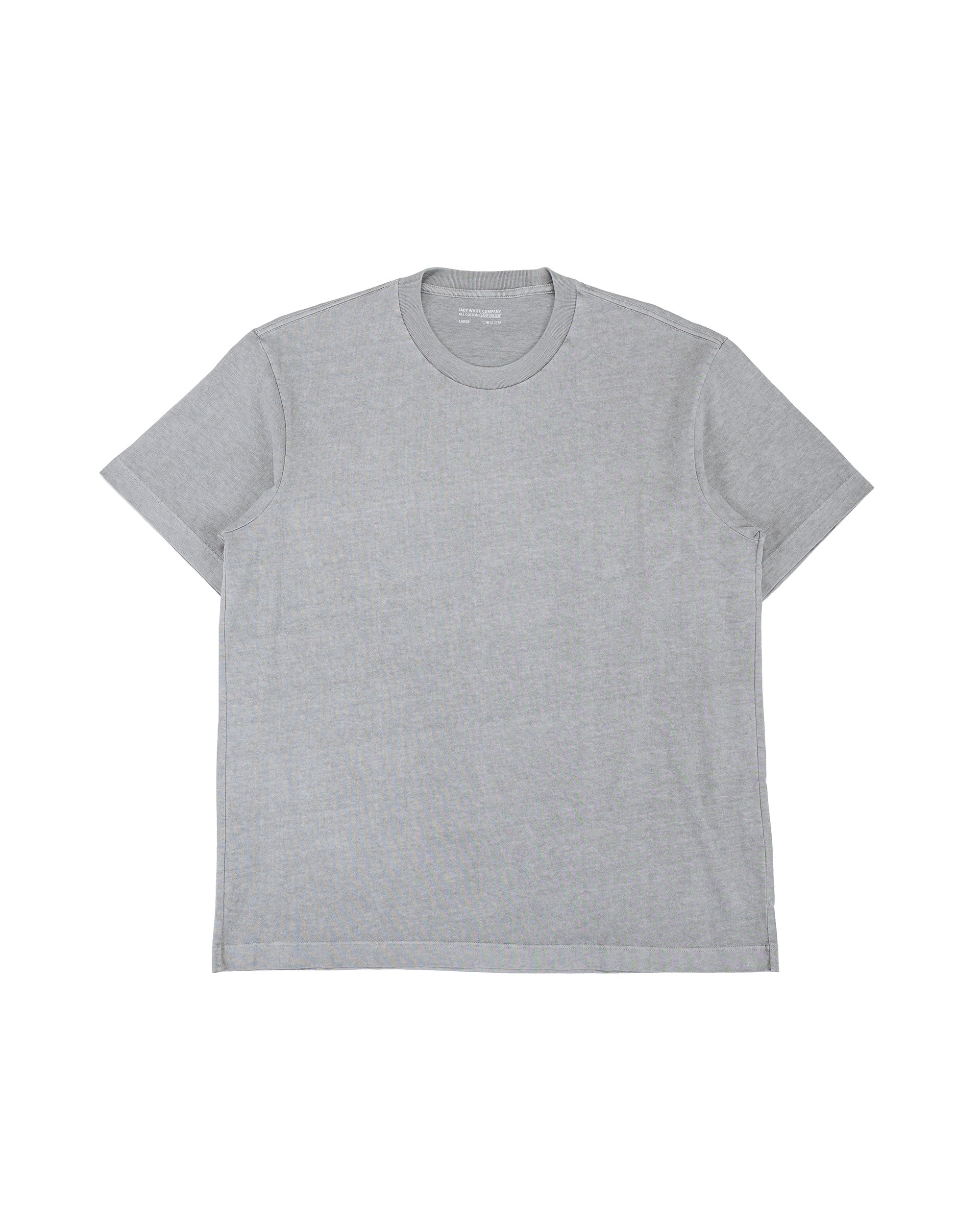 【専用出品】PEOPLE 1 DOT GRAPHIC TEE ASH GRAY Lady White Co. Municipal T-Shirt Pigment Chalk