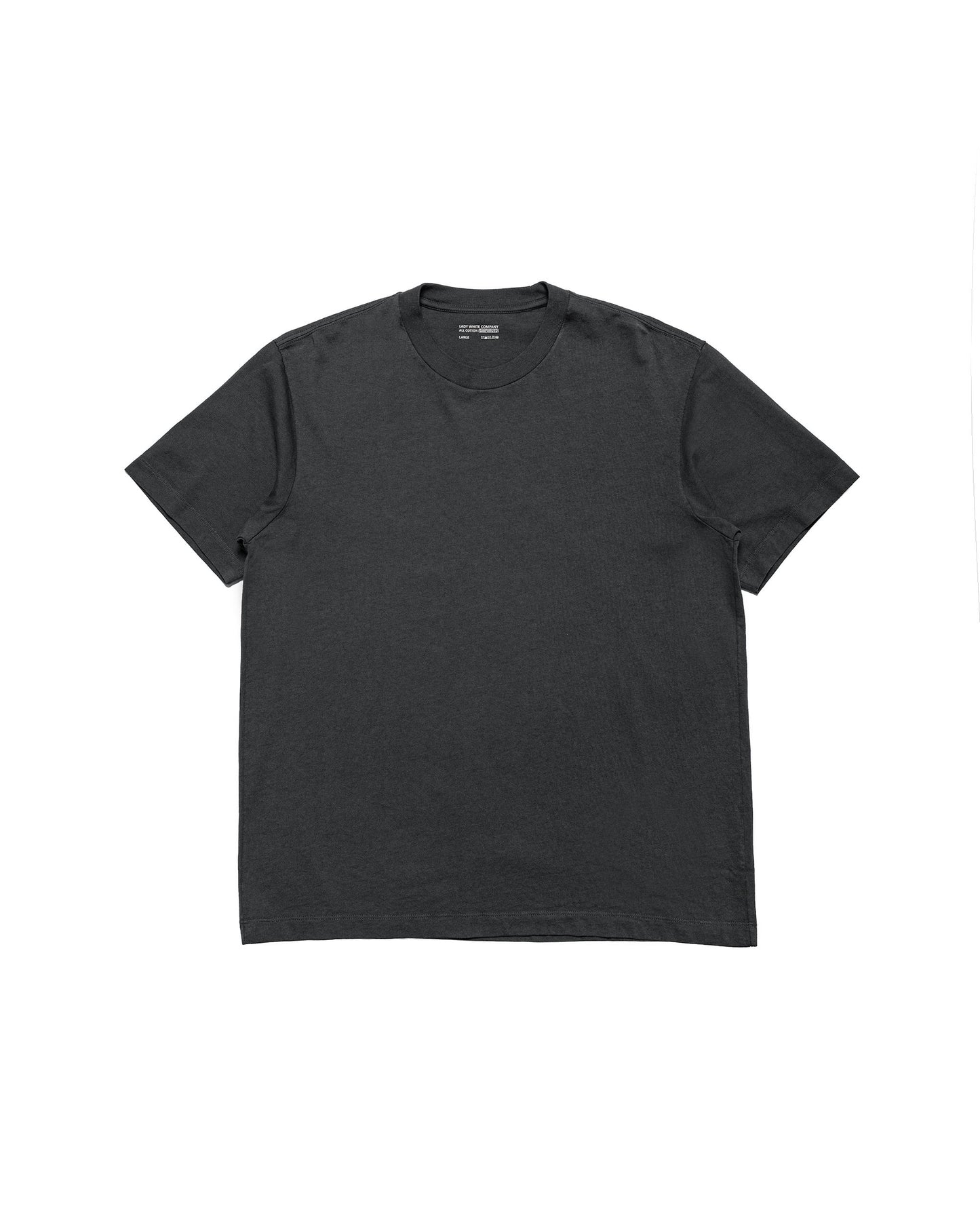 Lady White Co. Municipal T-Shirt Pigment Charcoal