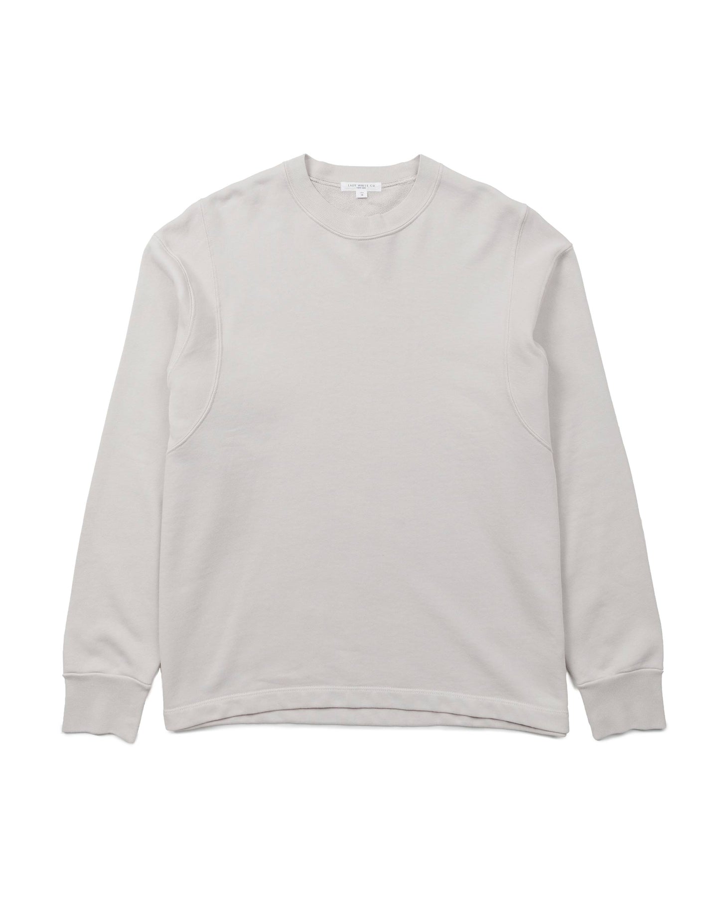 Lady White Co. Panel Sweatshirt Scarlet Grey