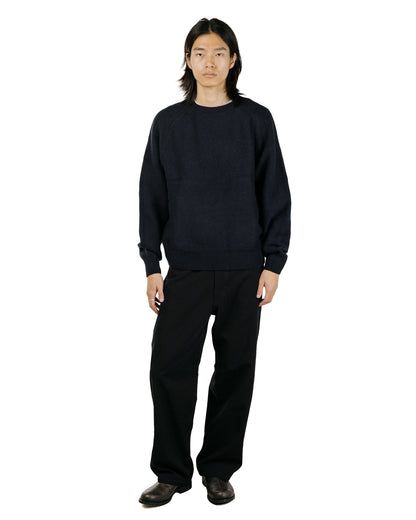 Lady White Co. Raglan Link Sweater Deep Navy