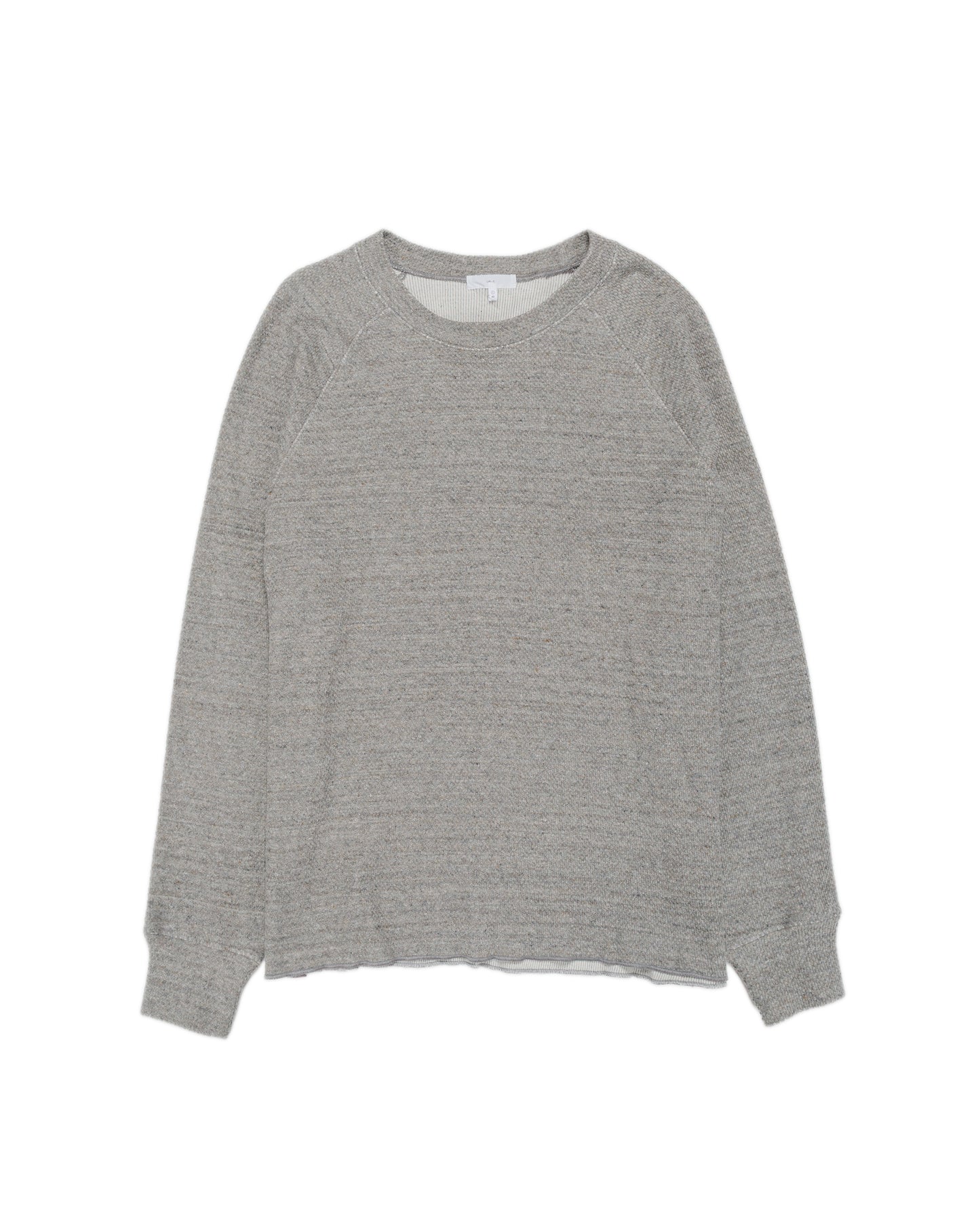 Lady White Co. Raglan Thermal Grey Melange