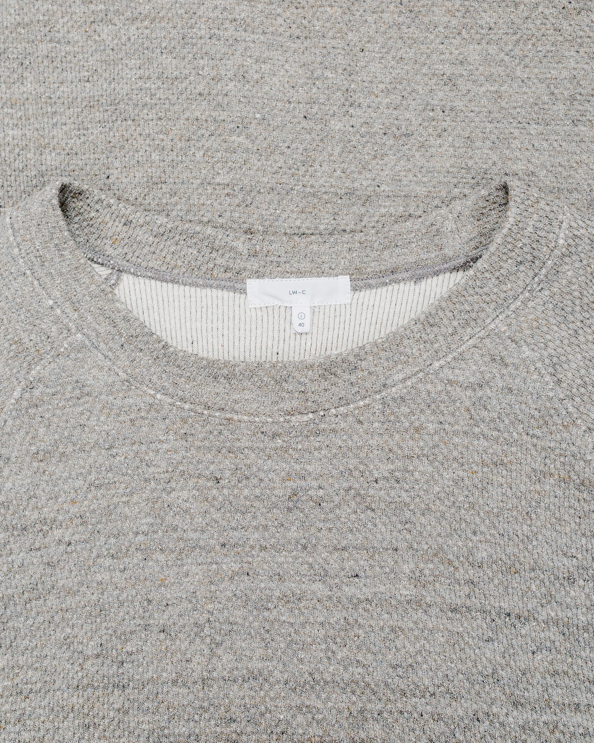 Lady White Co. Raglan Thermal Grey Melange