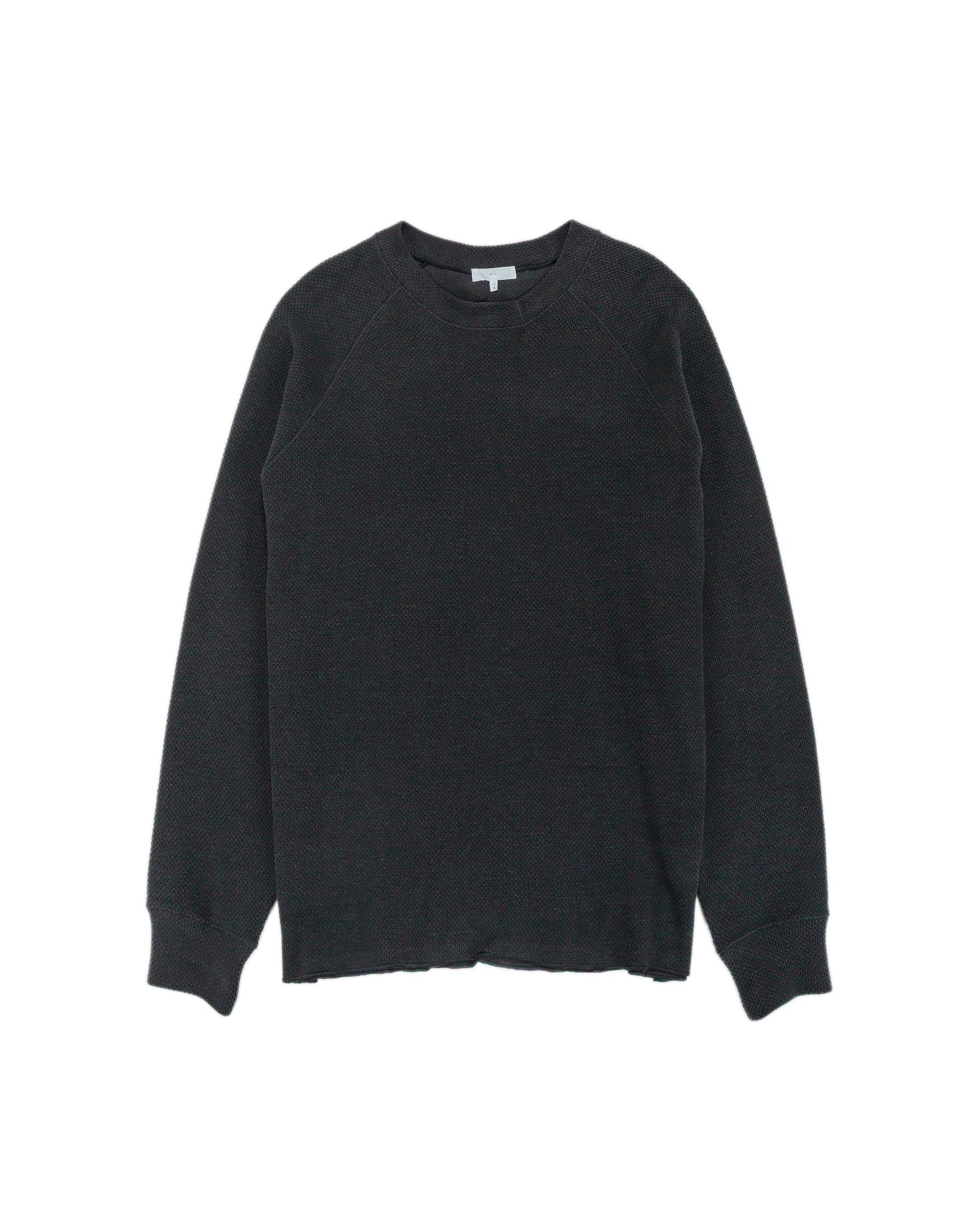 Lady White Co. Raglan Thermal Pigment Charcoal