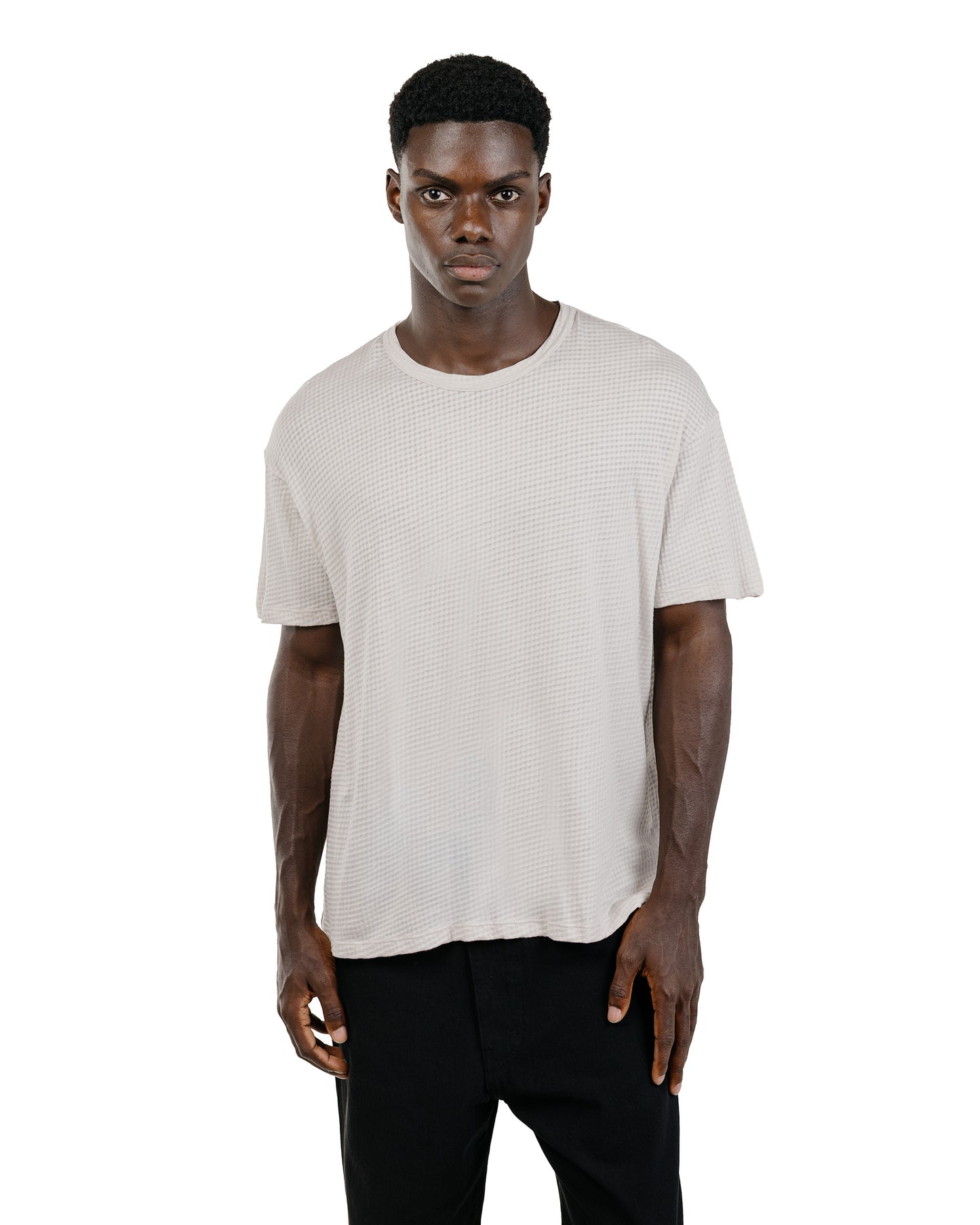 Lady White Co. Sheer Gauze T-Shirt Solar Grey