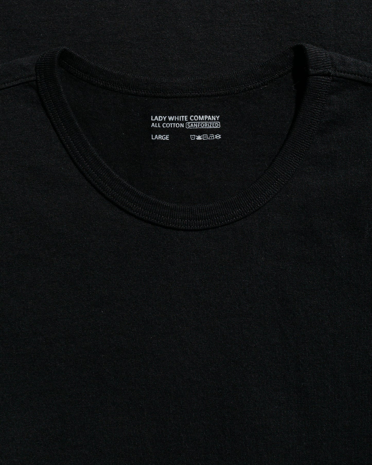 Lady White Co. T-Shirt 2-Pack Black