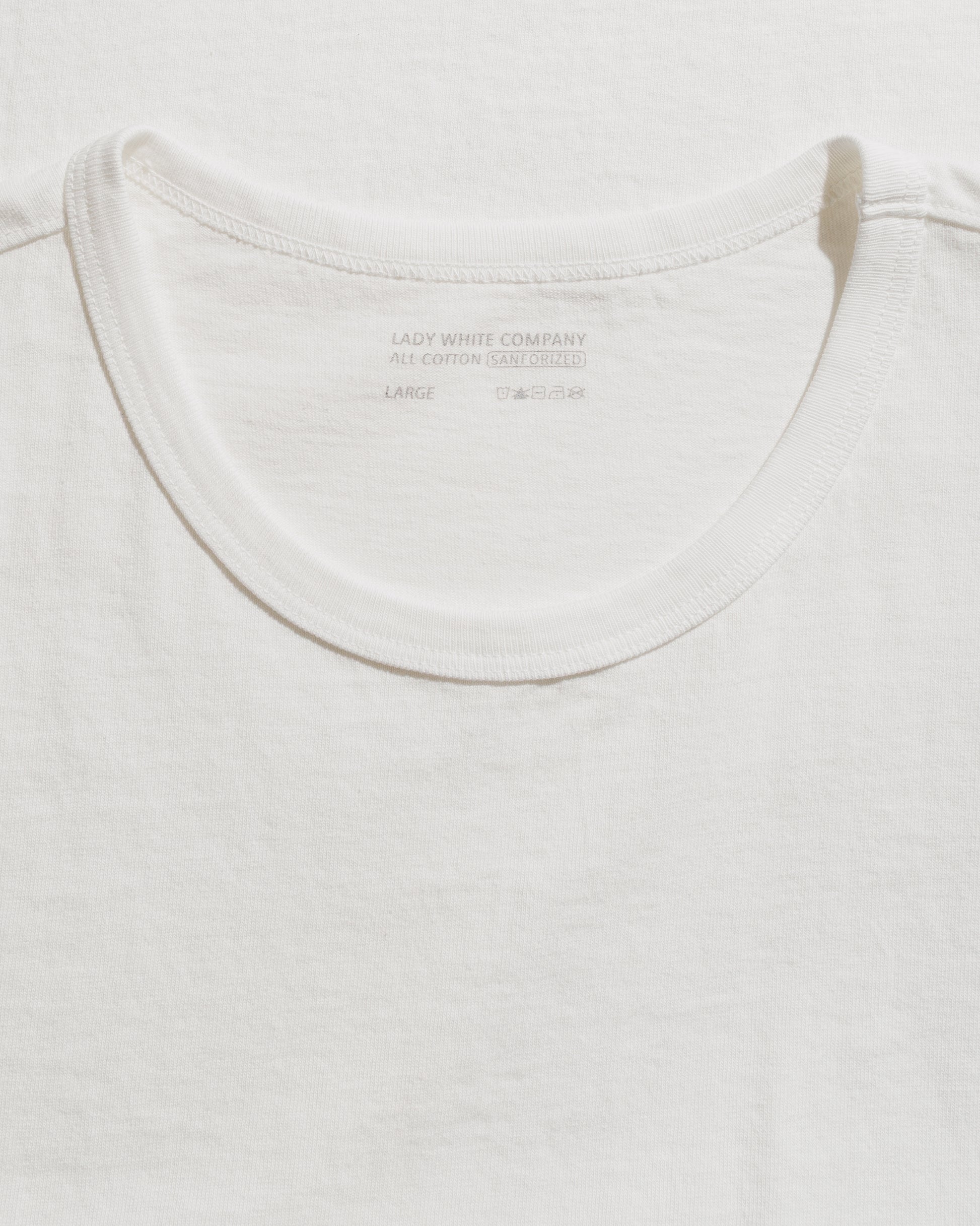 Lady White Co. T-Shirt 2-Pack White