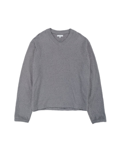 Lady White Co. Teddy High V-Neck Kelp