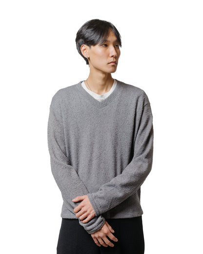 Lady White Co. Teddy High V-Neck Kelp