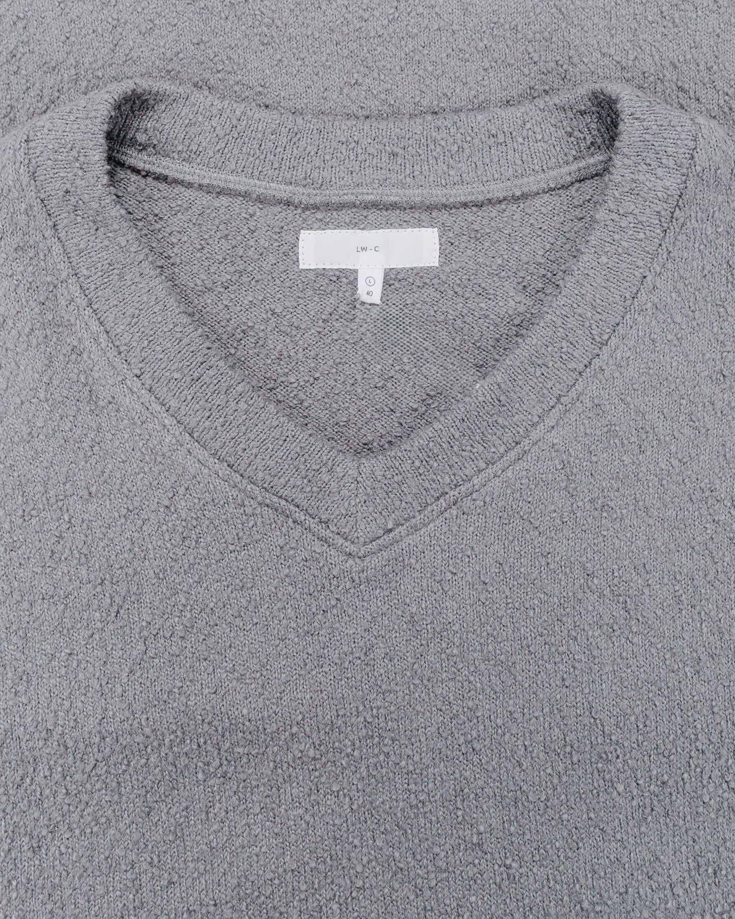 Lady White Co. Teddy High V-Neck Kelp