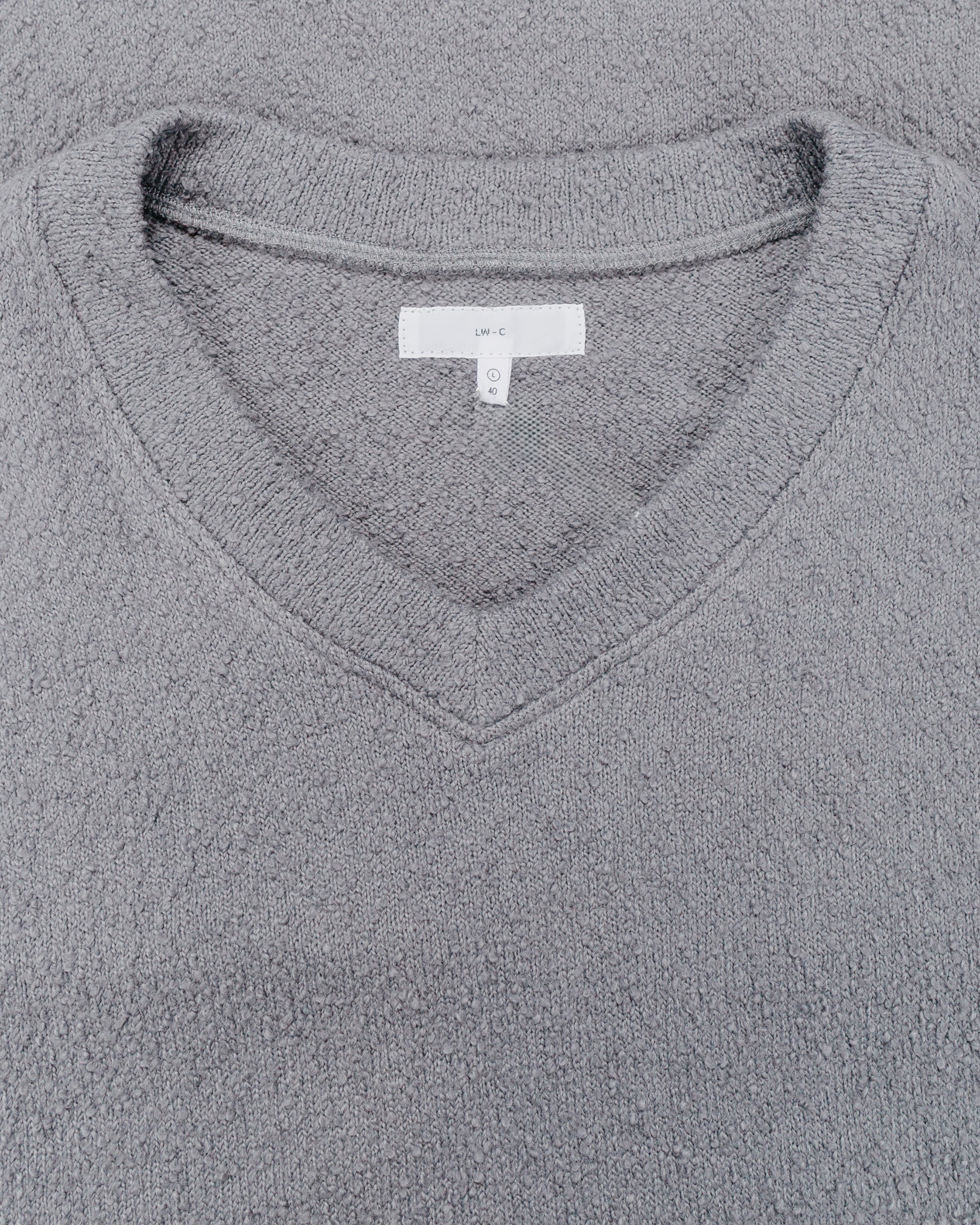 Lady White Co. Teddy High V-Neck Kelp