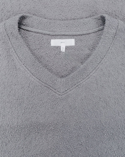 Lady White Co. Teddy High V-Neck Kelp