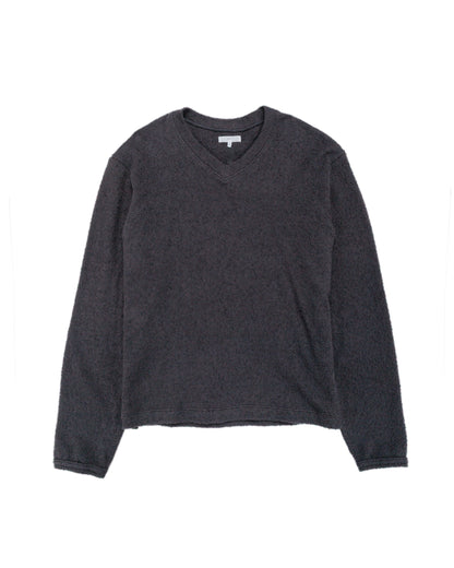 Lady White Co. Teddy High V-Neck Shadow