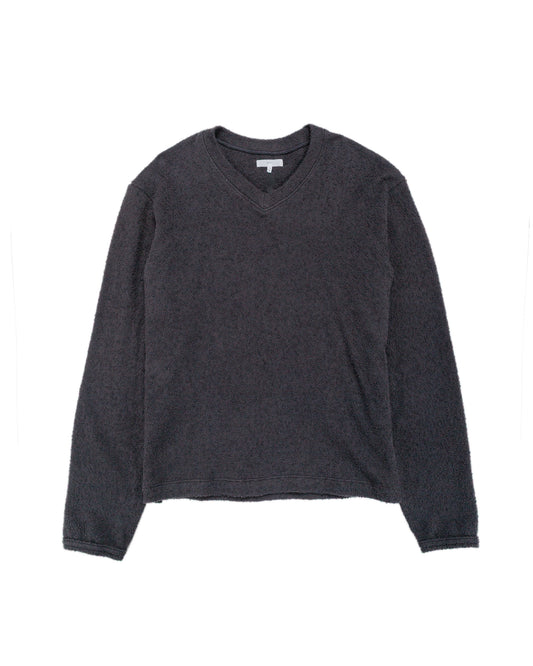 Lady White Co. Teddy High V-Neck Shadow