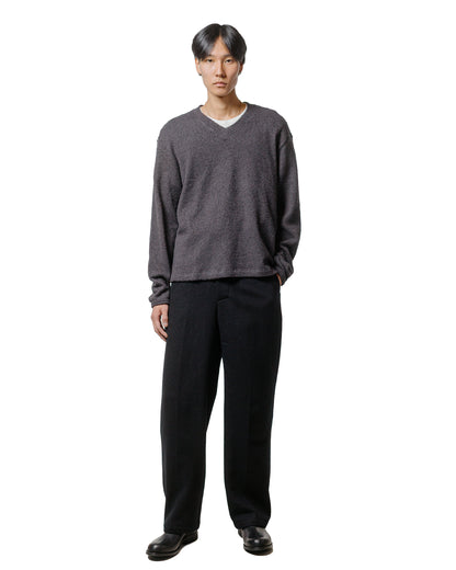 Lady White Co. Teddy High V-Neck Shadow