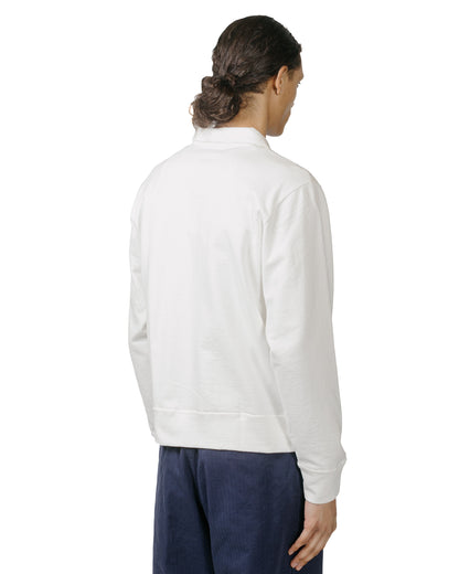 Lady White Co. Textured Full Zip White