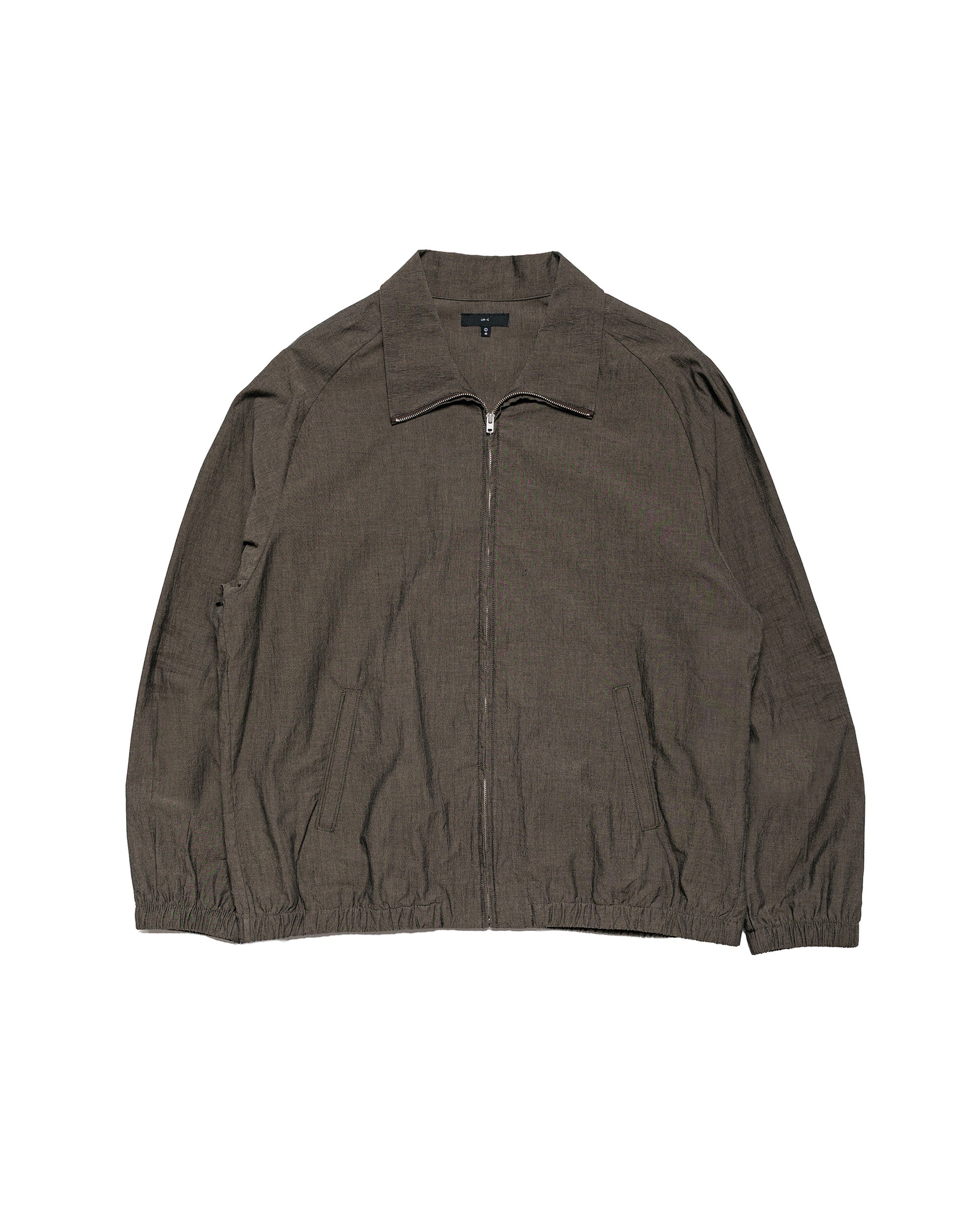 Lady White Co. Tumbled Poplin Full Zip Brown Pearl