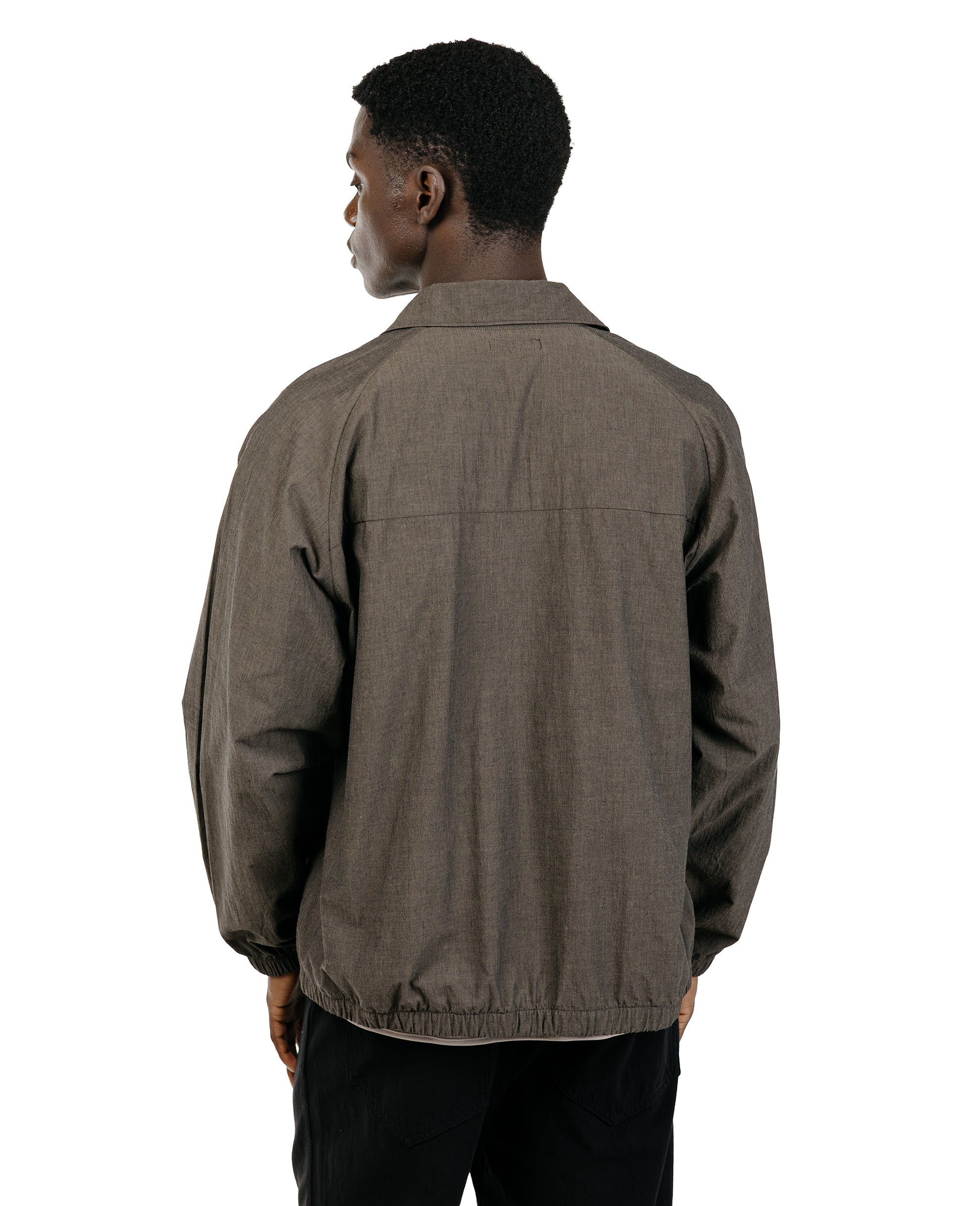 Lady White Co. Tumbled Poplin Full Zip Brown Pearl
