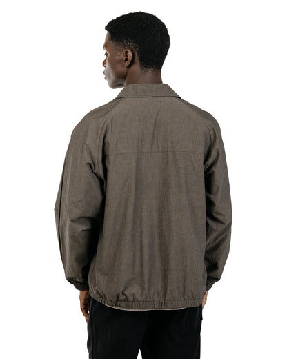 Lady White Co. Tumbled Poplin Full Zip Brown Pearl