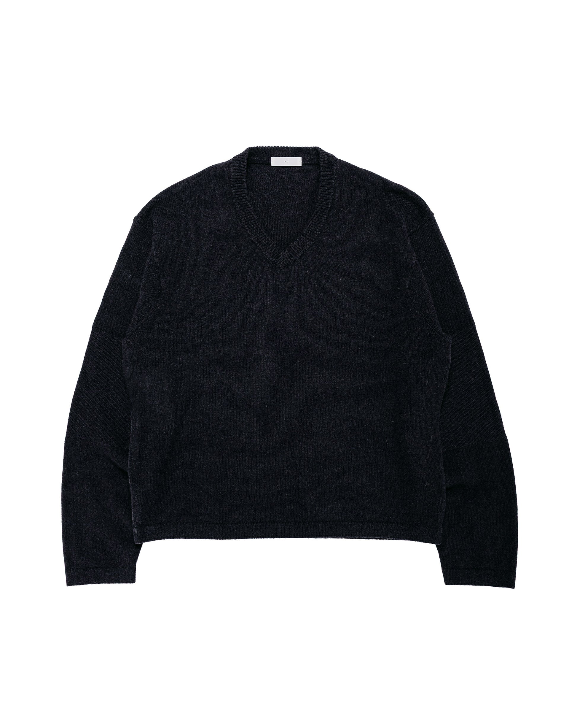 lost & found Lady White Co. Lady White Co. Wool V Neck Sweater Deep Navy
